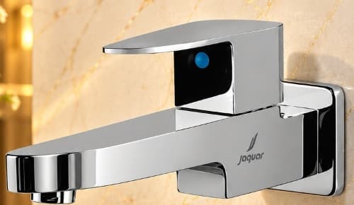 Jaquar Alive Bib Cock with Wall Flange (ALI-CHR-85037) – View 2