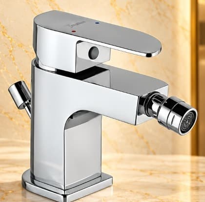 Jaquar Alive Single Lever 1-Hole Bidet Mixer with Popup Waste (ALI-CHR-85213B) – View 2