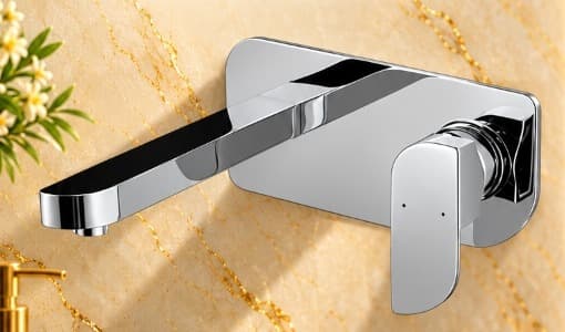 Jaquar Alive Exposed Part Kit of Wall Mounted Single Lever Basin Mixer (ALI-CHR-85233NK) – View 2