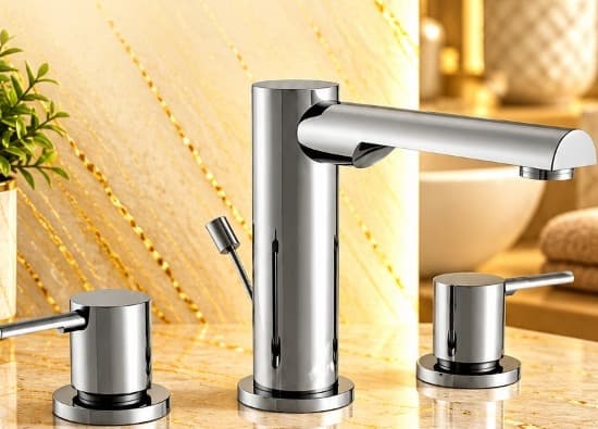 Jaquar Florentine Prime 3-Hole Basin Mixer with Popup Waste System (FLP-CHR-5191PM) – View 2