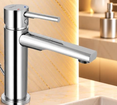 Jaquar Florentine Prime Single Lever Basin Mixer with Popup Waste (FLP-CHR-5051BPM) – View 2