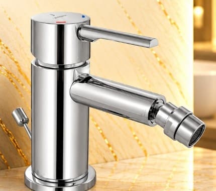 Jaquar Florentine Prime Single Lever 1-Hole Bidet Mixer with Popup Waste (FLP-CHR-5213BPM) – View 2