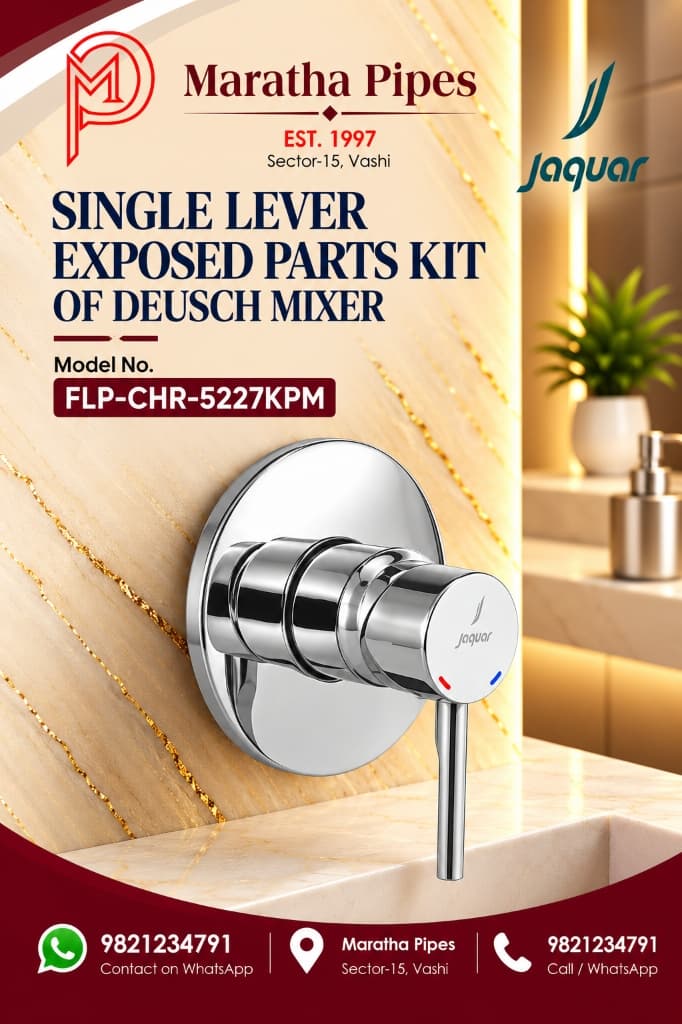 Jaquar Florentine Prime Single Lever Exposed Parts Kit of Deusch Mixer (FLP-CHR-5227KPM)