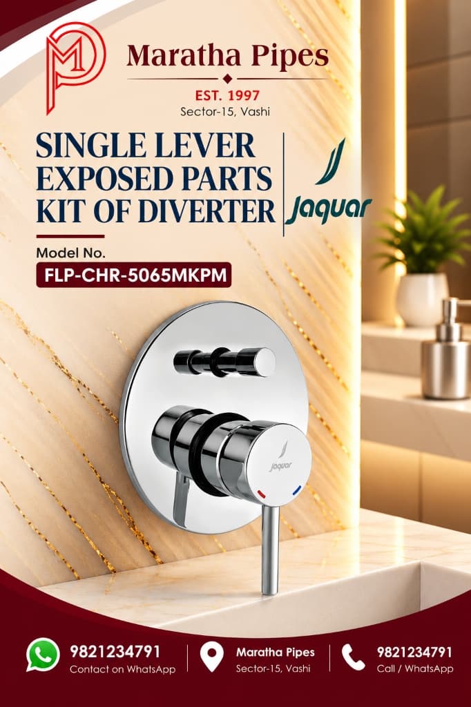 Jaquar Florentine Prime Single Lever Exposed Parts Kit of Diverter (FLP-CHR-5065MKPM)