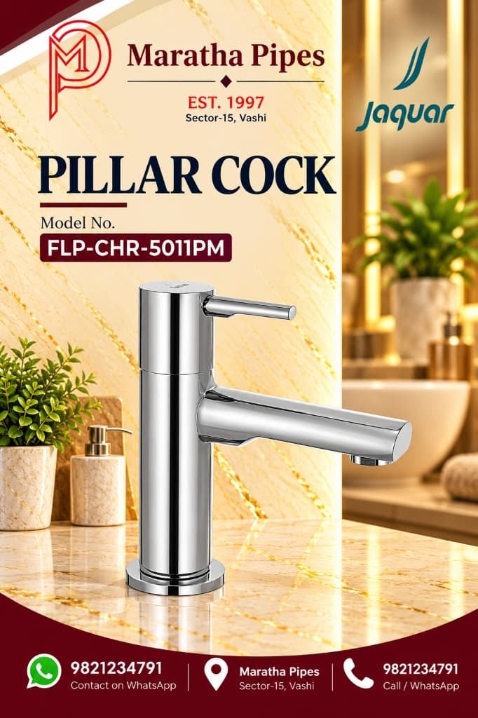 Jaquar Florentine Prime Pillar Cock (FLP-CHR-5011PM)