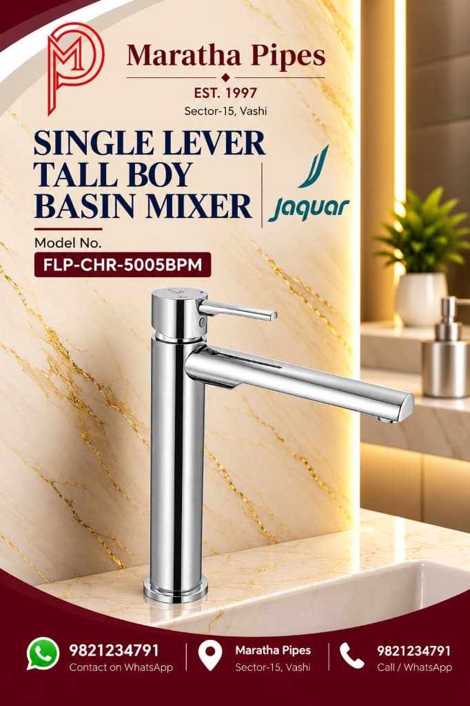 Jaquar Florentine Prime Single Lever Tall Boy Basin Mixer (FLP-CHR-5005BPM)