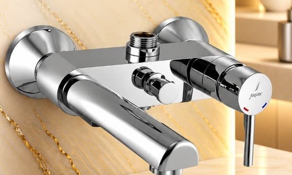 Jaquar Florentine Prime Single Lever Wall Mixer with Exposed Shower Pipe Connection (FLP-CHR-5115PM) – View 2