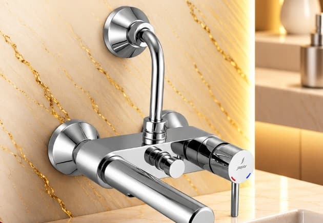 Jaquar Florentine Prime Single Lever Wall Mixer with Provision for Overhead Shower (FLP-CHR-5117PM) – View 2