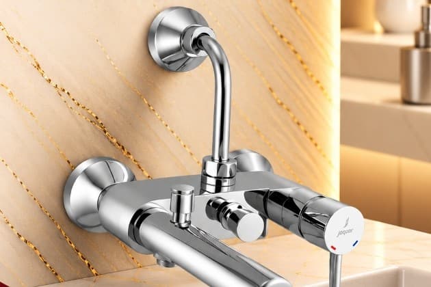 Jaquar Florentine Prime Single Lever Wall Mixer 3-in-1 System (FLP-CHR-5125PM) – View 2