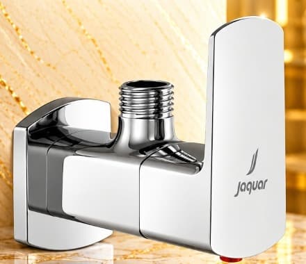 Jaquar Kubix Prime Angular Stop Cock with Wall Flange (KUP-CHR-35053PM) – View 2