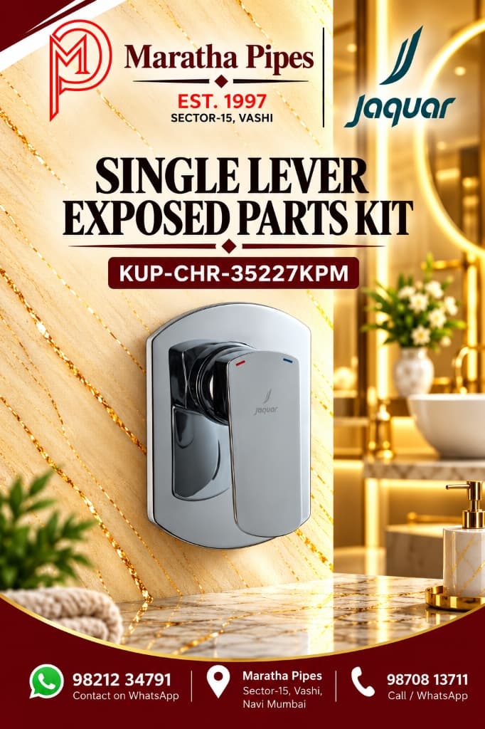 Jaquar Kubix Prime Single Lever Exposed Parts Kit of Deusch Mixer (KUP-CHR-35227KPM)