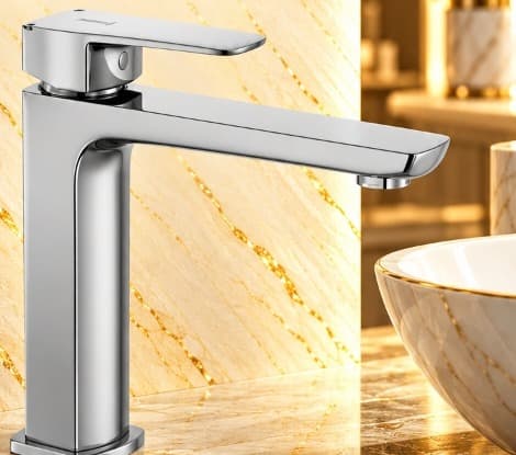 Jaquar Kubix Prime Single Lever Tall Boy Basin Mixer (KUP-CHR-35005BPM) – View 2