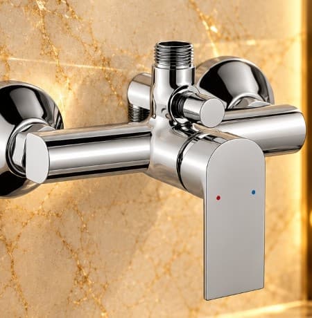 Jaquar Lyric Single Lever Exposed Shower Mixer for Exposed Shower Pipe (LYR-CHR-38147) – View 2