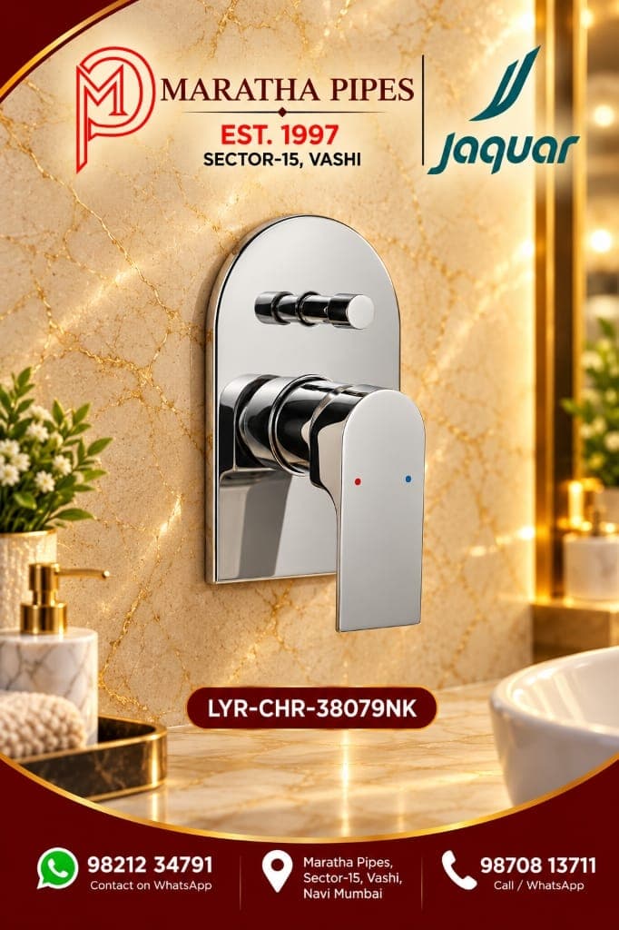 Jaquar Lyric Single Lever Hi-Flow Diverter Exposed Parts Kit (LYR-CHR-38079NK)
