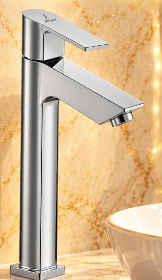 Jaquar Lyric Pillar Cock with 140mm Extension Body (LYR-CHR-38021) – View 2