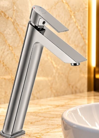 Jaquar Lyric Single Lever Tall Boy Basin Mixer (LYR-CHR-38005B) – View 2