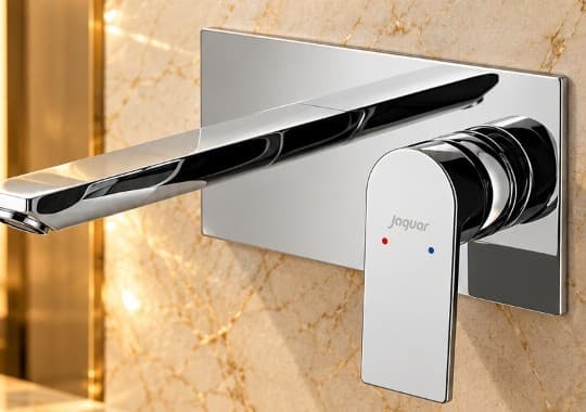 Jaquar Lyric Exposed Part Kit of Wall Mounted Single Lever Basin Mixer (LYR-CHR-38233NK) – View 2