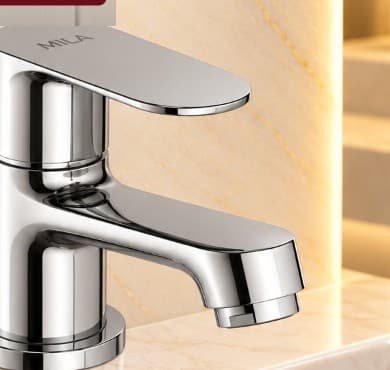 Bijou Pillar Tap Faucet - Chrome (MFX5028CM) – View 2