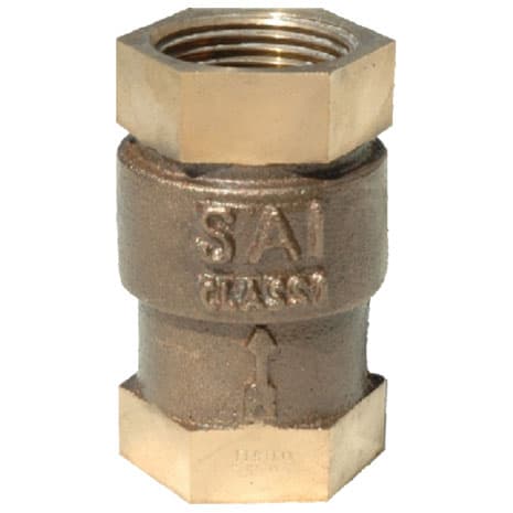 SAI Bronze Vertical Check Valves – View 2