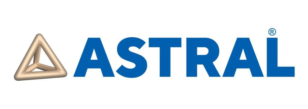 Astral logo – pipes and plumbing materials available at Maratha Pipes Vashi