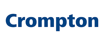 Crompton logo – pipes and plumbing materials available at Maratha Pipes Vashi