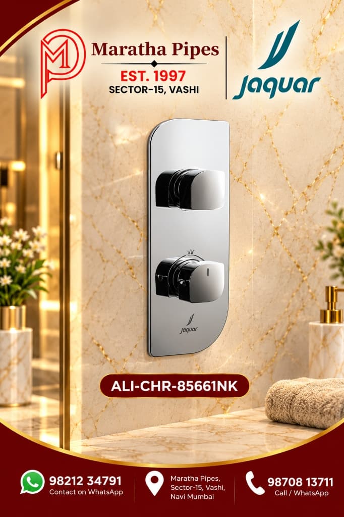 Jaquar Alive Aquamax Exposed Part Kit of Thermostatic Shower Mixer (ALI-CHR-85661NK)