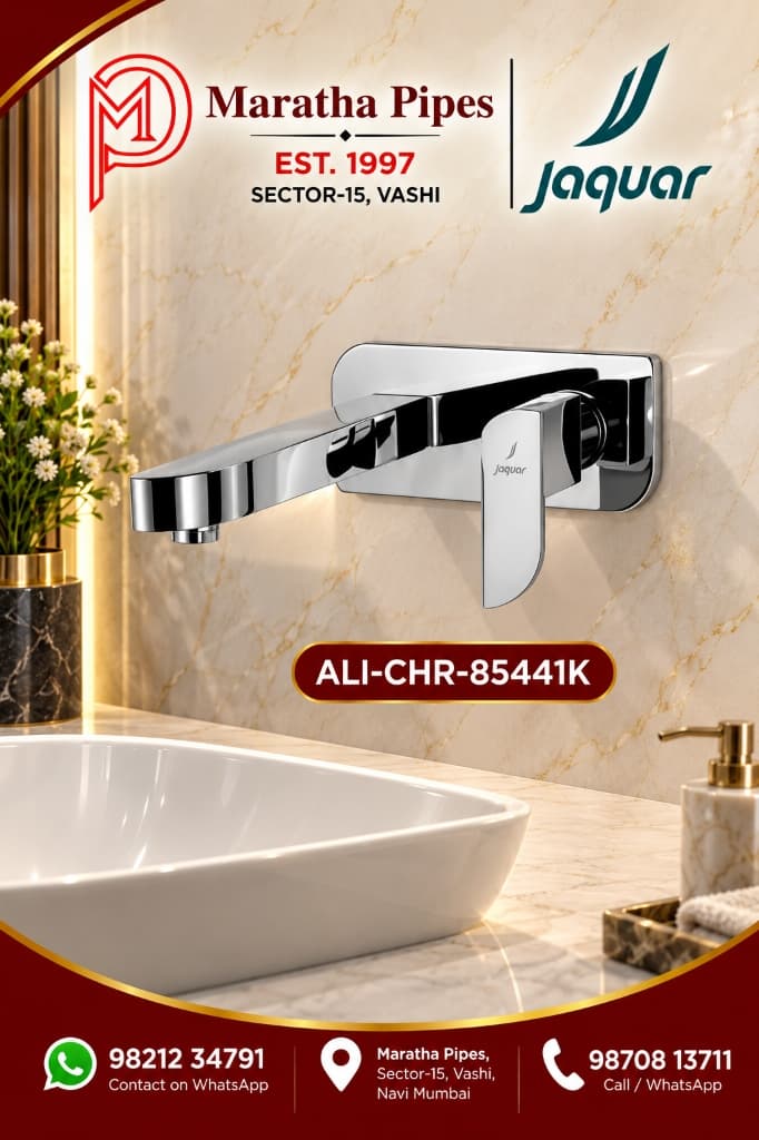 Jaquar Alive Exposed Part Kit of Single Concealed Stop Cock with Basin Spout (ALI-CHR-85441K)