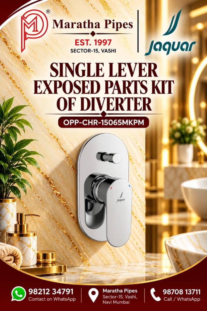 Jaquar Opal Prime Single Lever Diverter Exposed Parts Kit (OPP-CHR-15065MKPM)