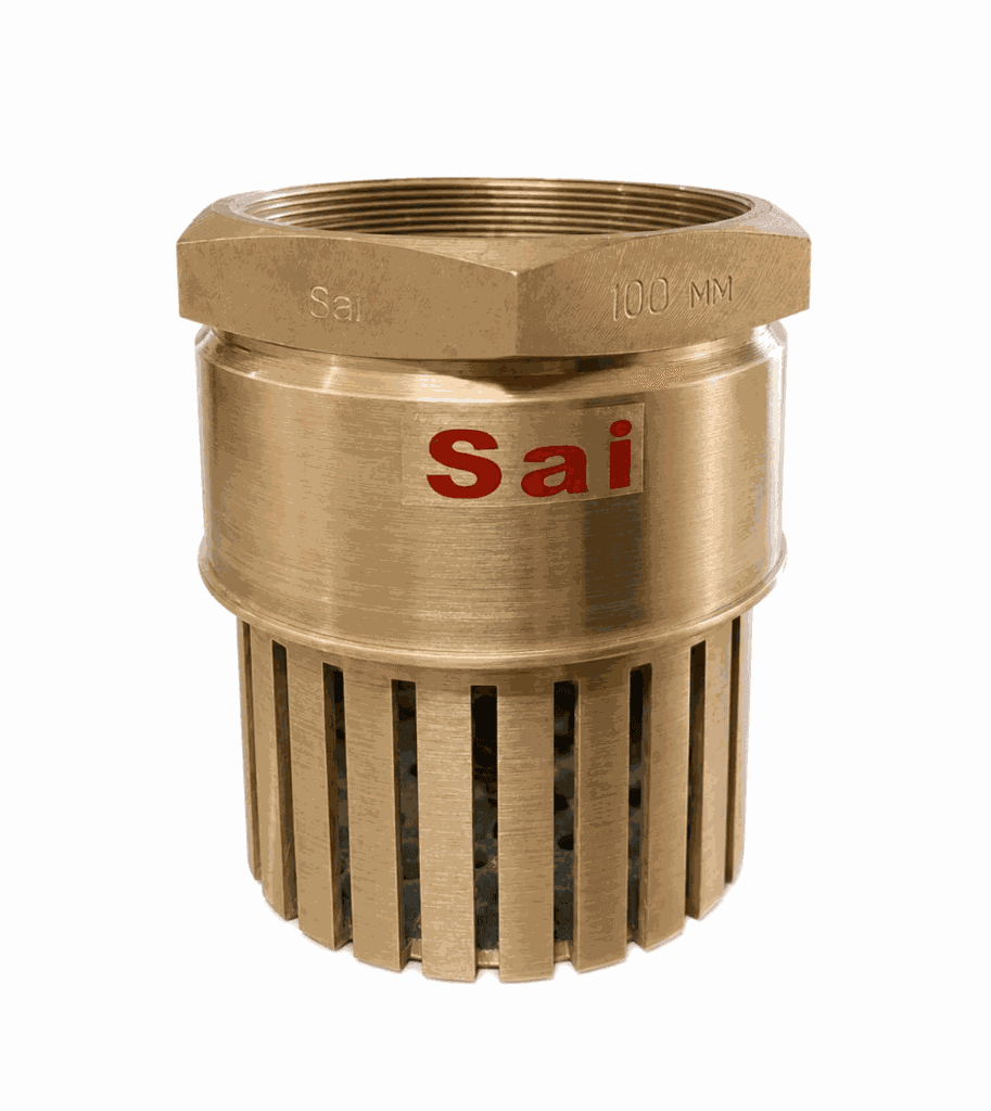 Brass Die Cast Foot Valves & Strainers